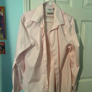 Goodfellow & Co Light Pink Button-Up